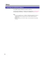 Preview for 40 page of Panasonic KX-P 8410 Series Operating Instructions Manual