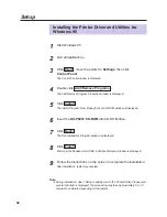 Preview for 42 page of Panasonic KX-P 8410 Series Operating Instructions Manual