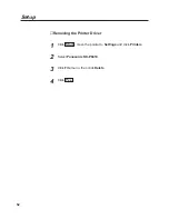 Preview for 52 page of Panasonic KX-P 8410 Series Operating Instructions Manual