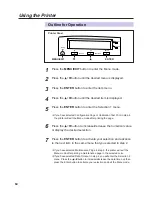 Preview for 64 page of Panasonic KX-P 8410 Series Operating Instructions Manual