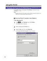 Preview for 66 page of Panasonic KX-P 8410 Series Operating Instructions Manual