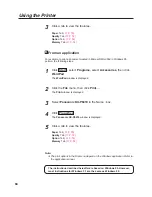 Preview for 68 page of Panasonic KX-P 8410 Series Operating Instructions Manual