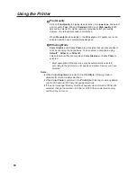 Preview for 84 page of Panasonic KX-P 8410 Series Operating Instructions Manual