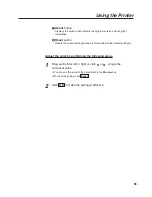 Preview for 99 page of Panasonic KX-P 8410 Series Operating Instructions Manual