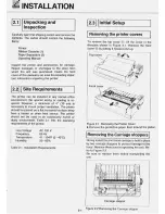 Preview for 8 page of Panasonic KX-P1080i Operating Instructions Manual