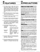 Preview for 7 page of Panasonic KX-P1090 Operating Instructions Manual