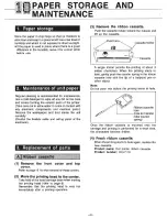 Предварительный просмотр 44 страницы Panasonic KX-P1090 Operating Instructions Manual