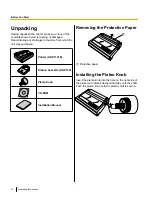 Preview for 12 page of Panasonic KX-P1121E Operating Instructions Manual