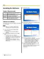 Предварительный просмотр 16 страницы Panasonic KX-P1121E Operating Instructions Manual