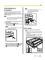 Preview for 17 page of Panasonic KX-P1121E Operating Instructions Manual