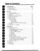 Preview for 4 page of Panasonic KX-P1123 Operating Instructions Manual