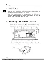 Preview for 14 page of Panasonic KX-P1123 Operating Instructions Manual