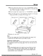 Предварительный просмотр 21 страницы Panasonic KX-P1123 Operating Instructions Manual