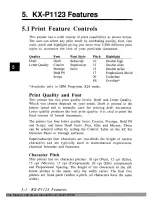 Preview for 64 page of Panasonic KX-P1123 Operating Instructions Manual