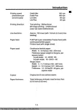 Preview for 9 page of Panasonic KX-P1124 Operating Instructions Manual