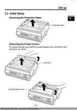 Предварительный просмотр 15 страницы Panasonic KX-P1124 Operating Instructions Manual