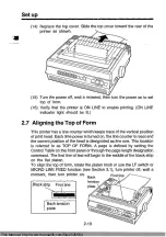 Preview for 26 page of Panasonic KX-P1124 Operating Instructions Manual