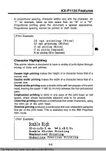 Preview for 53 page of Panasonic KX-P1124 Operating Instructions Manual