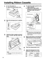 Preview for 12 page of Panasonic KX-P1131 - KX-P 1131 B/W Dot-matrix Printer Operating Instructions Manual