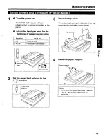 Preview for 15 page of Panasonic KX-P1131 - KX-P 1131 B/W Dot-matrix Printer Operating Instructions Manual