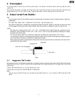 Preview for 3 page of Panasonic KX-P1131 - KX-P 1131 B/W Dot-matrix Printer Service Manual