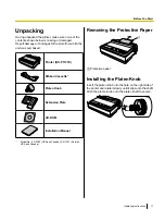 Предварительный просмотр 11 страницы Panasonic KX-P1131E Operating Instructions Manual