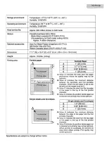 Предварительный просмотр 3 страницы Panasonic KX-P1150 - KX-P 1150 B/W Dot-matrix Printer Service Manual