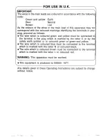 Preview for 2 page of Panasonic KX-P1180 Operating Instructions Manual