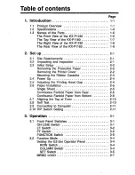 Preview for 4 page of Panasonic KX-P1180 Operating Instructions Manual