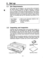 Предварительный просмотр 14 страницы Panasonic KX-P1180 Operating Instructions Manual