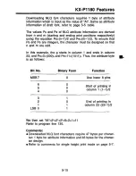 Preview for 53 page of Panasonic KX-P1180 Operating Instructions Manual