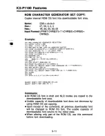 Preview for 54 page of Panasonic KX-P1180 Operating Instructions Manual