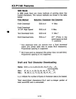 Preview for 56 page of Panasonic KX-P1180 Operating Instructions Manual