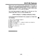 Preview for 69 page of Panasonic KX-P1180 Operating Instructions Manual