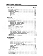 Preview for 4 page of Panasonic KX-P1624 Operating Instructions Manual