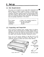 Предварительный просмотр 13 страницы Panasonic KX-P1624 Operating Instructions Manual