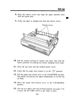 Preview for 21 page of Panasonic KX-P1624 Operating Instructions Manual