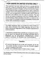 Preview for 2 page of Panasonic KX-P19 Manual