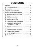 Preview for 4 page of Panasonic KX-P19 Manual