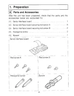 Preview for 5 page of Panasonic KX-P19 Manual