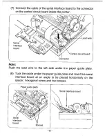 Preview for 12 page of Panasonic KX-P19 Manual