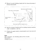 Preview for 13 page of Panasonic KX-P19 Manual