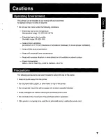 Preview for 7 page of Panasonic KX P2023 - KX-P 2023 B/W Dot-matrix Printer Operating Instructions Manual