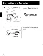 Preview for 12 page of Panasonic KX P2023 - KX-P 2023 B/W Dot-matrix Printer Operating Instructions Manual