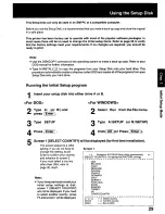 Предварительный просмотр 29 страницы Panasonic KX P2023 - KX-P 2023 B/W Dot-matrix Printer Operating Instructions Manual