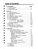 Preview for 4 page of Panasonic KX-P2123 Operating Instructions Manual