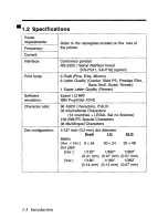 Preview for 8 page of Panasonic KX-P2123 Operating Instructions Manual