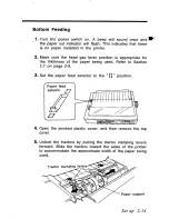 Preview for 27 page of Panasonic KX-P2123 Operating Instructions Manual