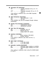 Предварительный просмотр 63 страницы Panasonic KX-P2123 Operating Instructions Manual