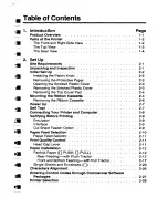 Preview for 4 page of Panasonic KX-P2124 Operating Instructions Manual